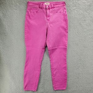 L'AGENCE Margot Skinny High Rise Jeans Posey Pink